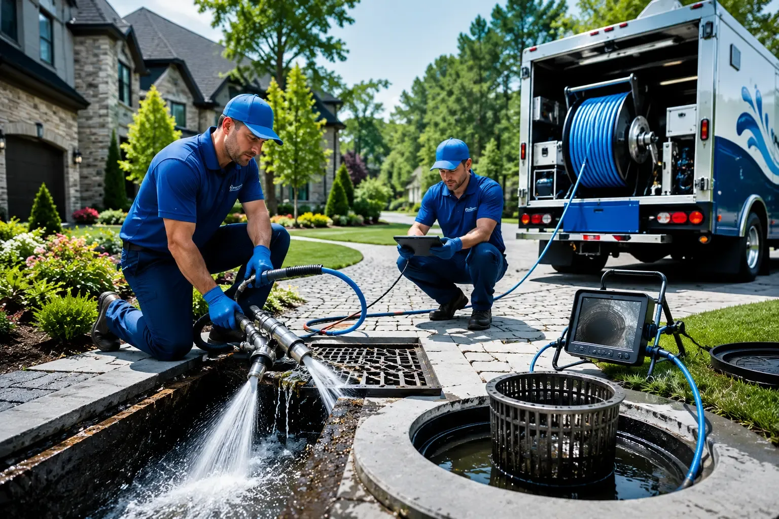 Local outdoor drain cleaning professionals in Clinton, MS