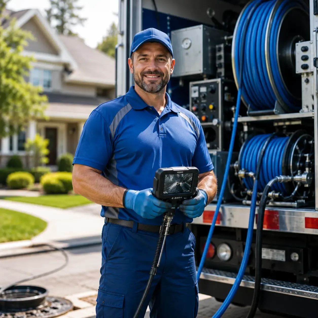 Local outdoor drain cleaning specialists in Clinton, MS